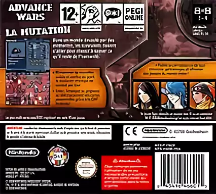 Image n° 2 - boxback : Advance Wars - Dark Conflict